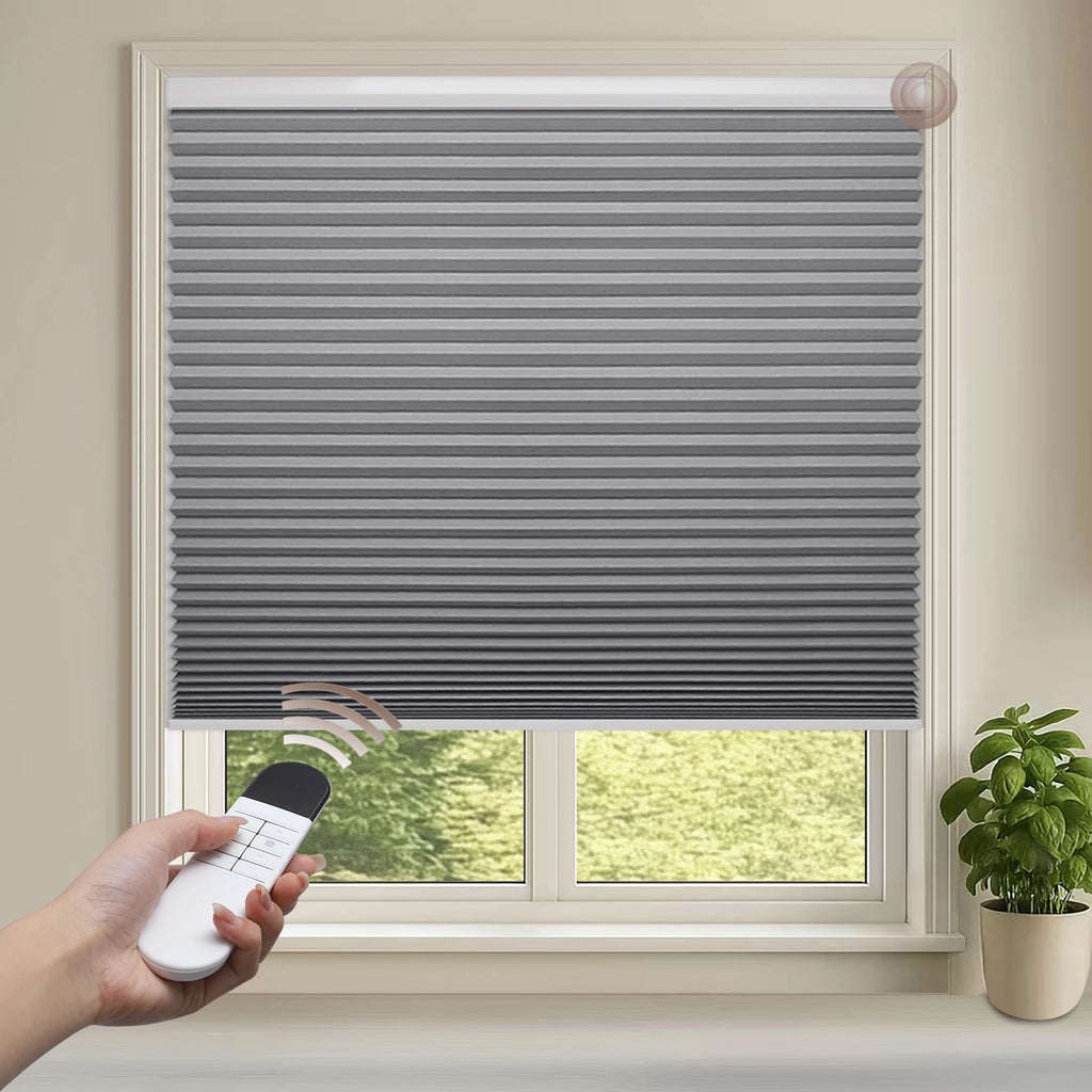 Motorized Blackout Cellular Shades