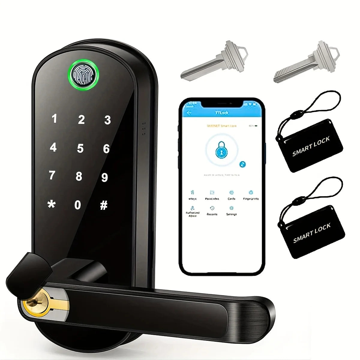 PNTH Smart Fingerprint Door Lock