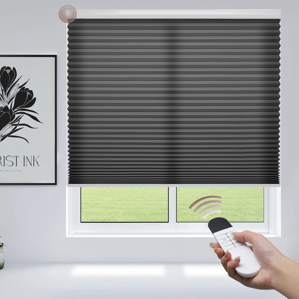 Motorized Blackout Cellular Shades