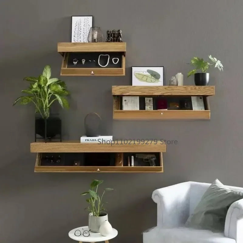 Panthome Wood Floating Wall Shelves