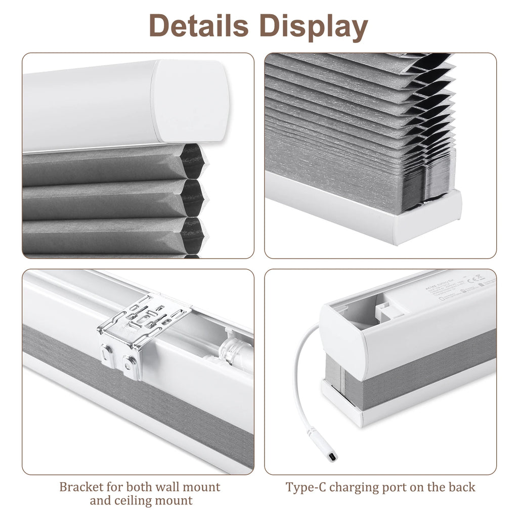 Motorized Blackout Cellular Shades