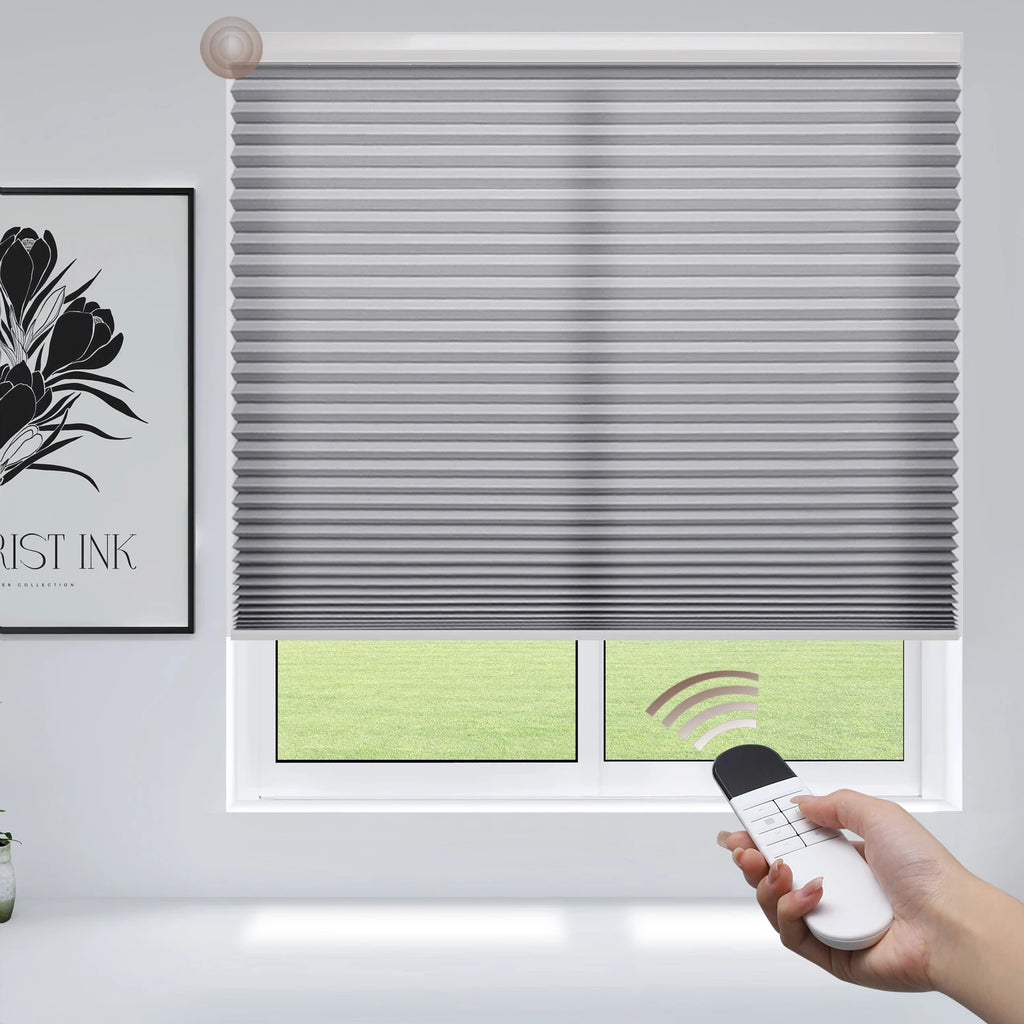 Motorized Blackout Cellular Shades