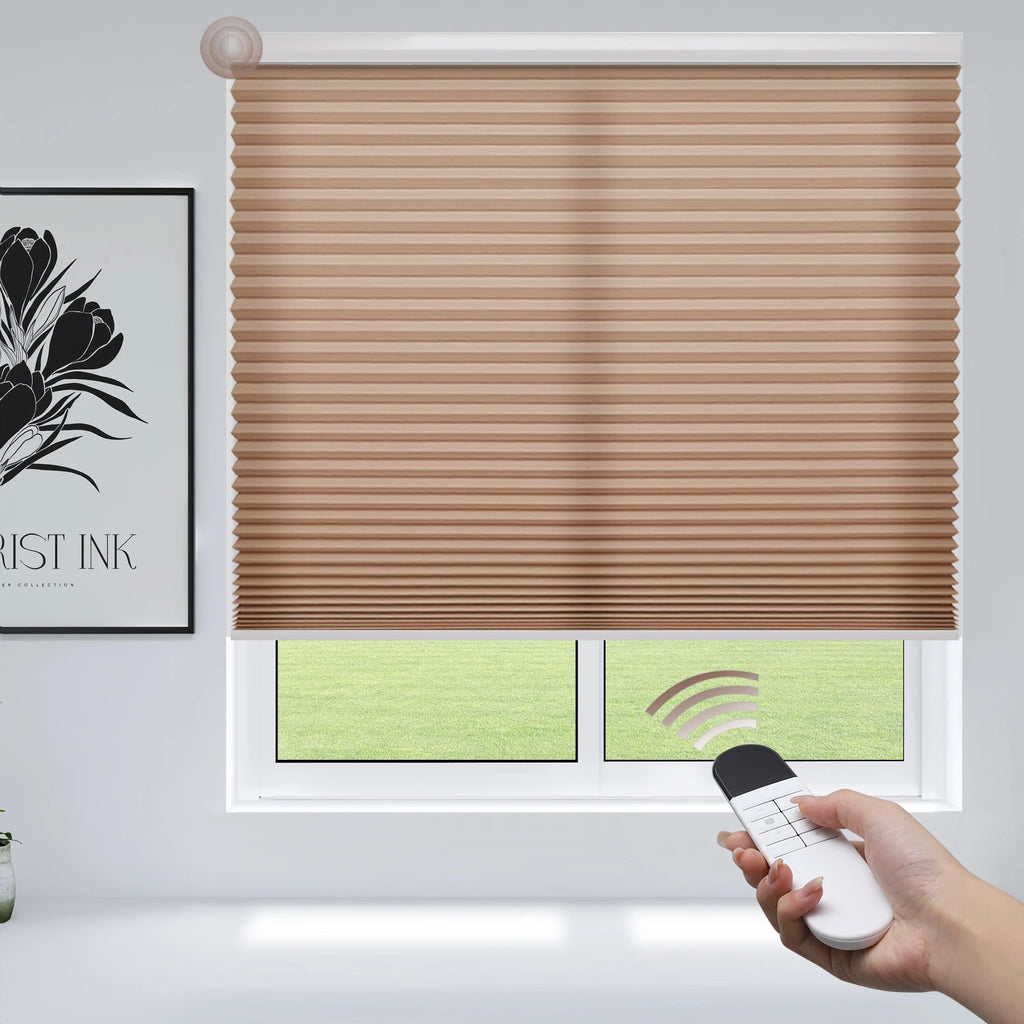 Motorized Blackout Cellular Shades