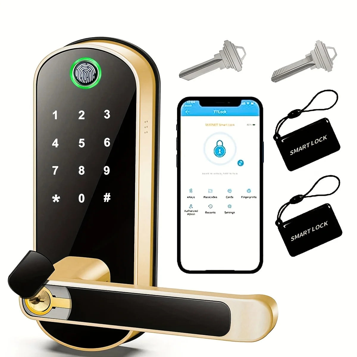 PNTH Smart Fingerprint Door Lock