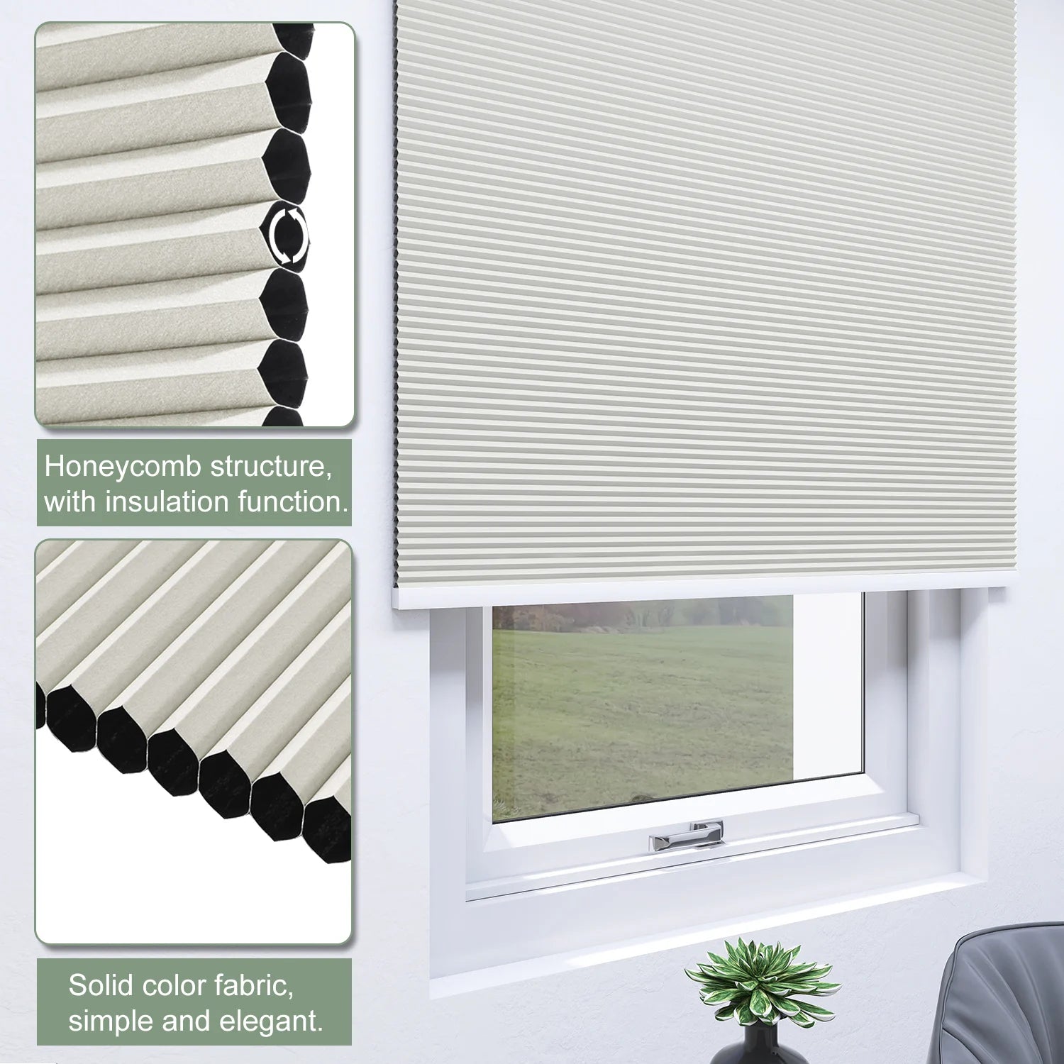 Blackout Honeycomb Shades